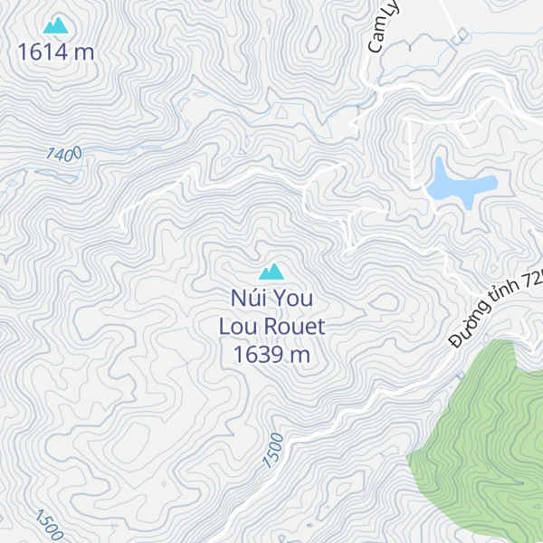 Map of Núi You Lou Rouet