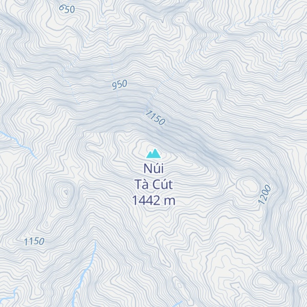Map of Núi Tà Cút