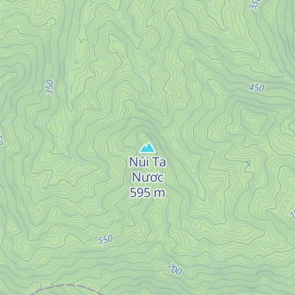 Map of Núi Ta Nươc