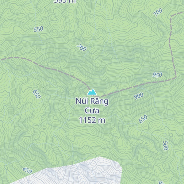 Map of Núi Răng Cưa