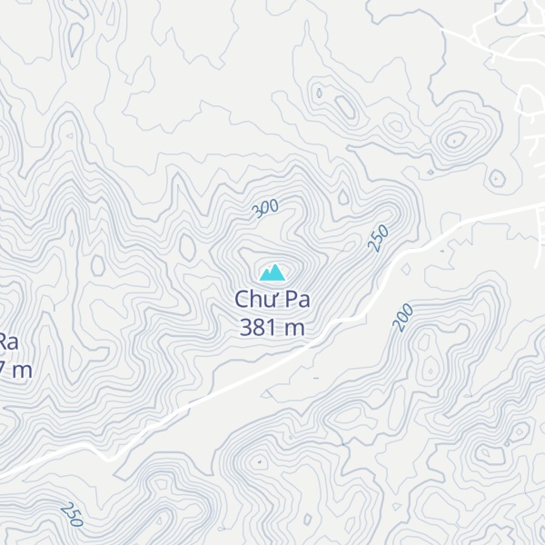 Map of Chư Pa