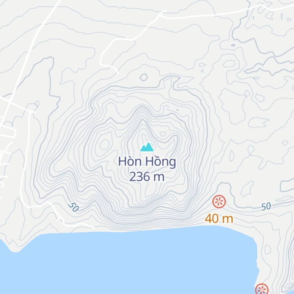 Map of Hòn Hồng