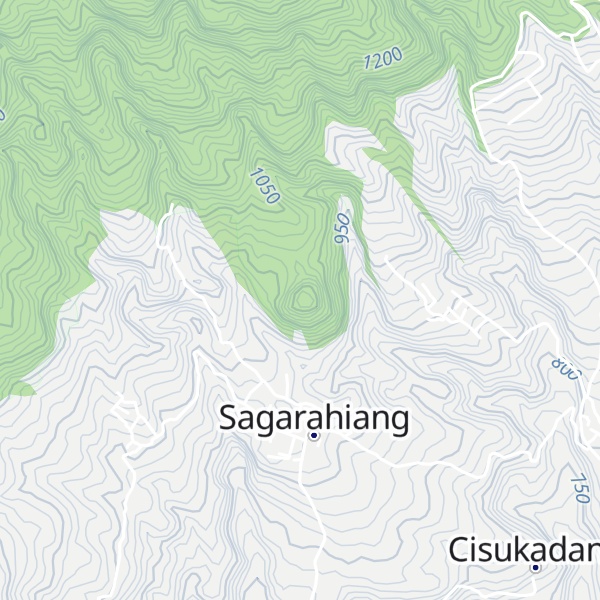 Map of Gunung Purnajiwa