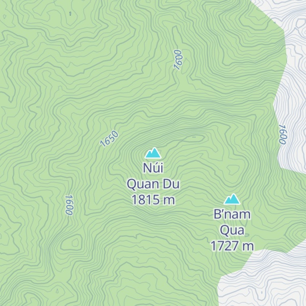 Map of Núi Quan Du