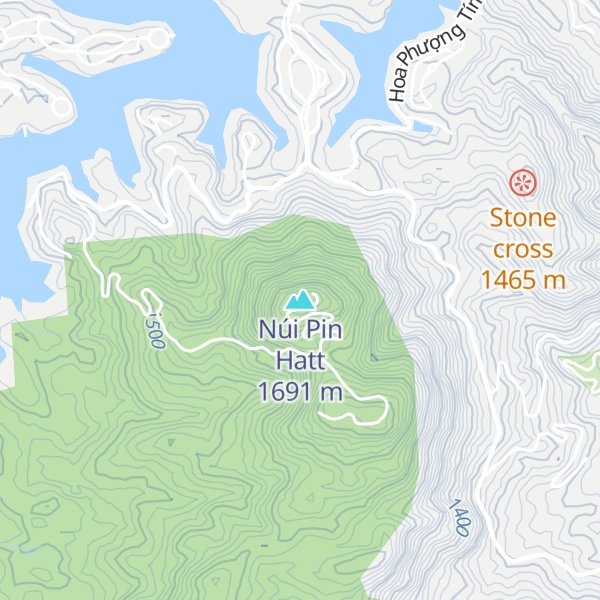 Map of Núi Pin Hatt