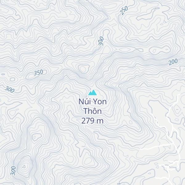 Map of Núi Yon Thôn