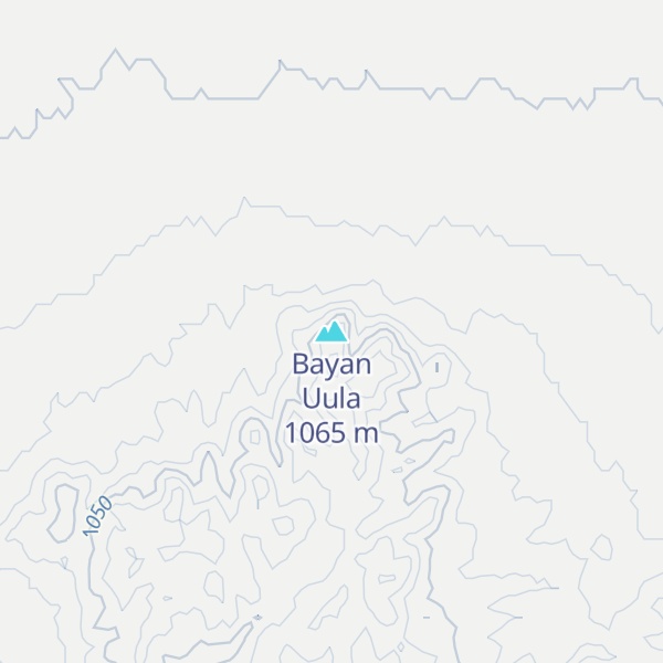 Map of Bayan Uula
