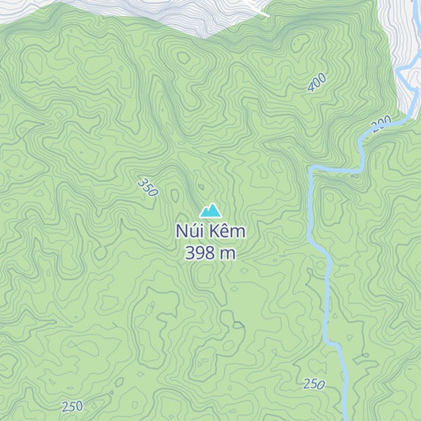 Map of Núi Kêm