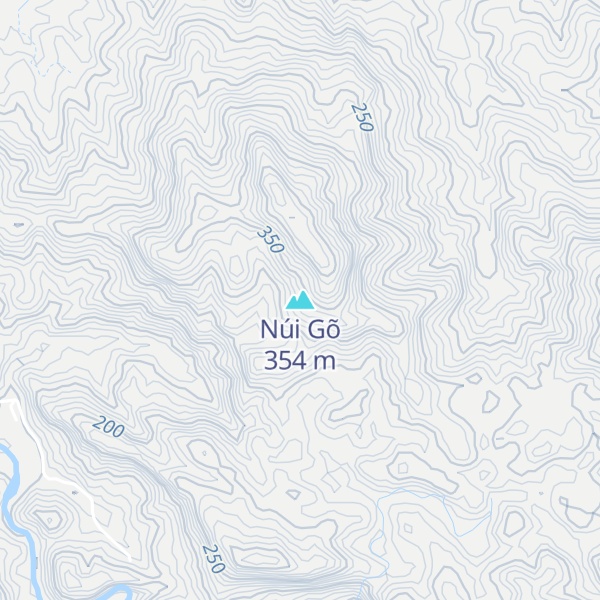 Map of Núi Gõ