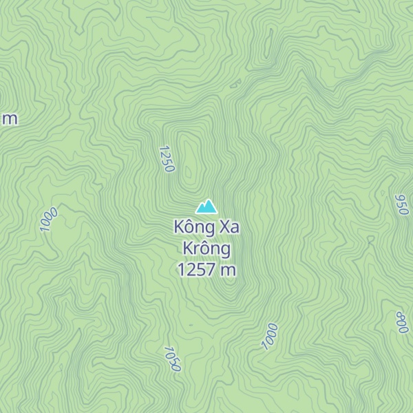 Map of Kông Xa Krông