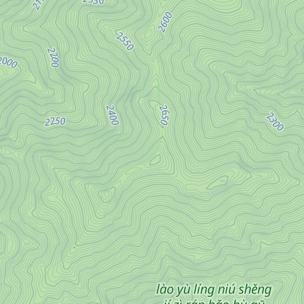 Map of Dàpíng Liáng