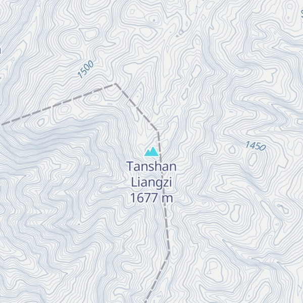Map of Tanshan Liangzi