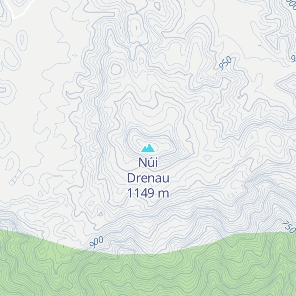 Map of Núi Drenau