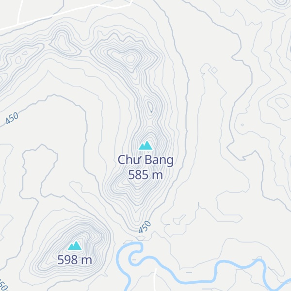 Map of Chư Bang