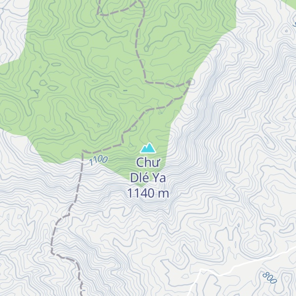 Map of Chư Dlé Ya