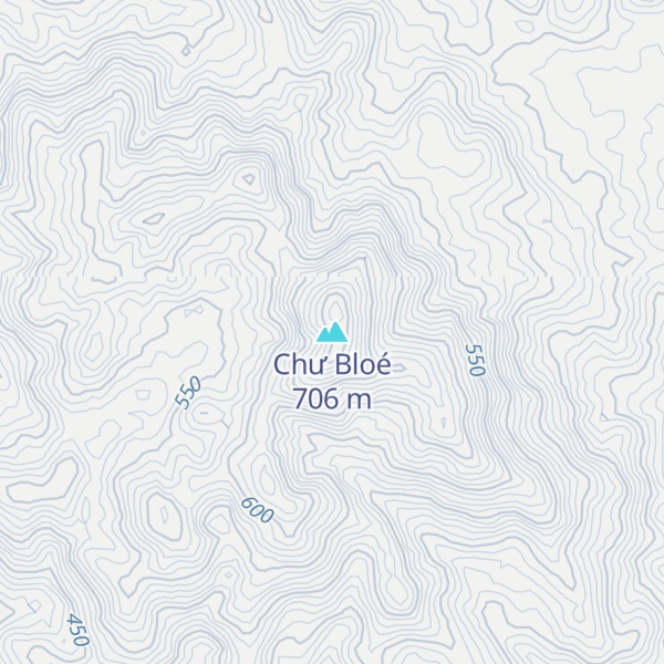 Map of Chư Bloé