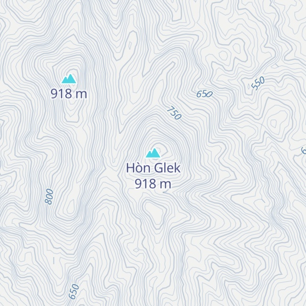 Map of Hòn Glek