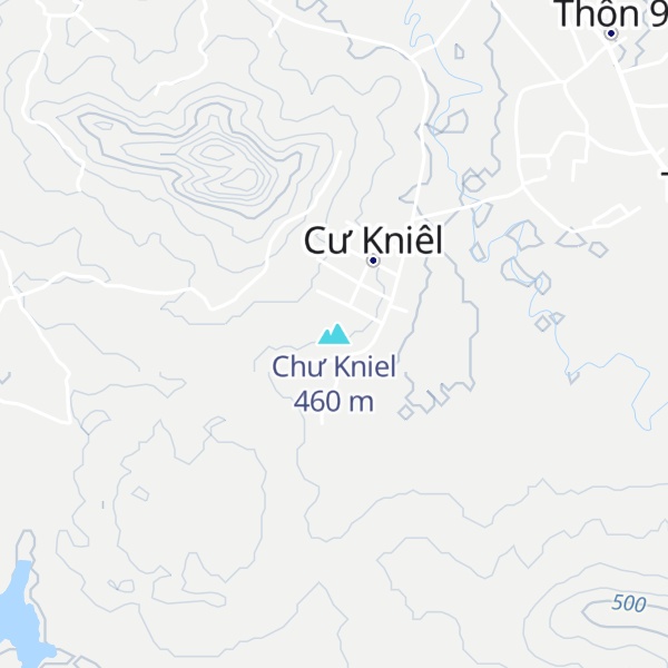 Map of Chư Kniel