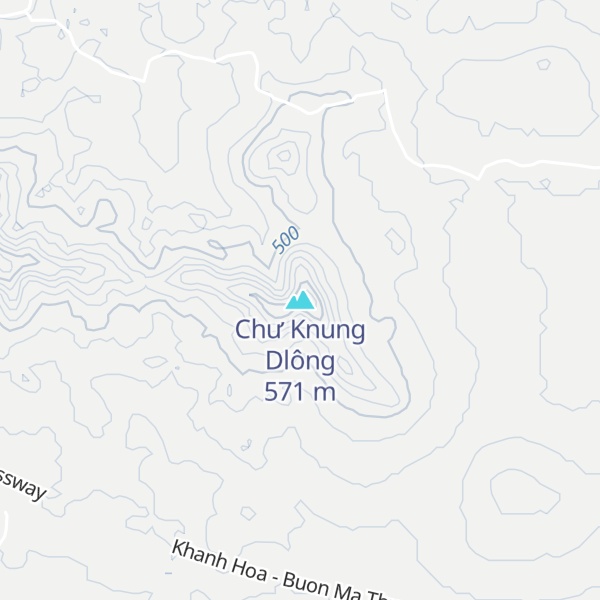Map of Chư Knung Dlông