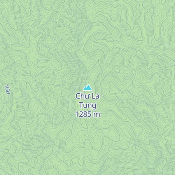 Map of Chư La Tung