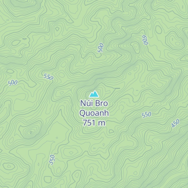 Map of Núi Bro Quoanh