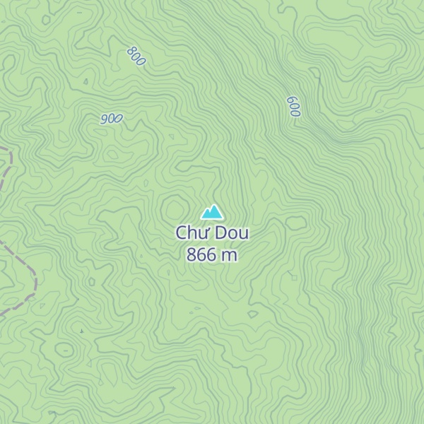 Map of Chư Dou