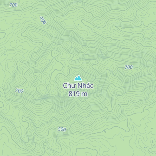 Map of Chư Nhác