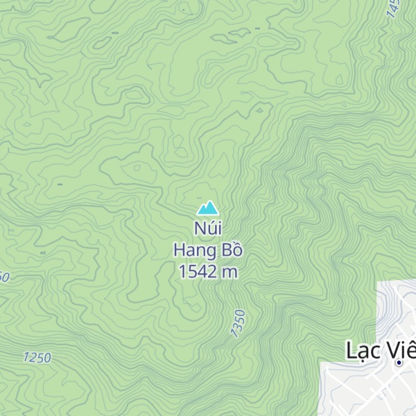 Map of Núi Hang Bồ