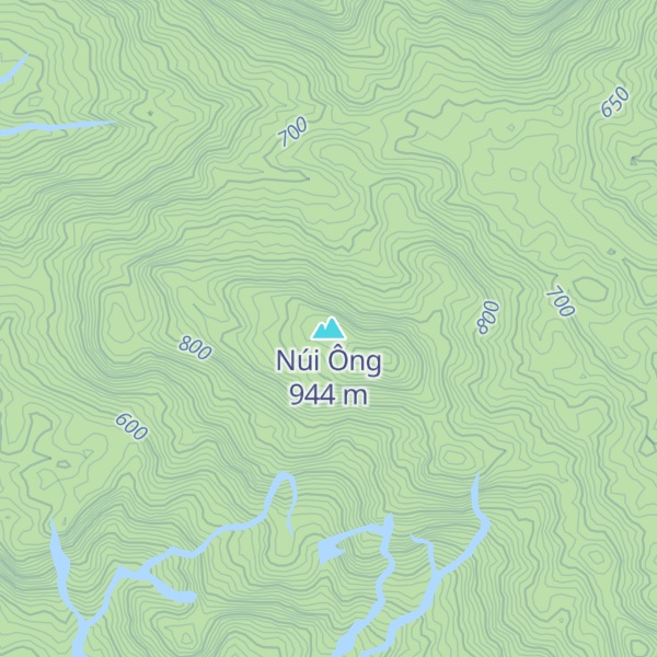 Map of Núi Ông