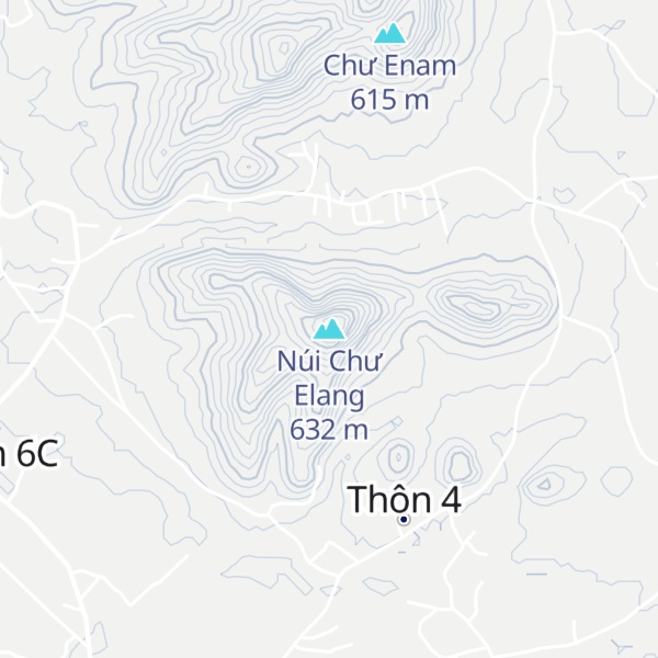 Map of Núi Chư Elang