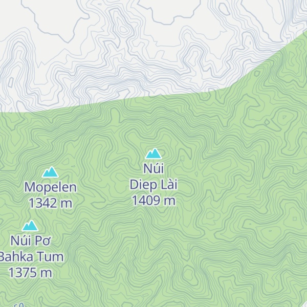 Map of Núi Diep Lài
