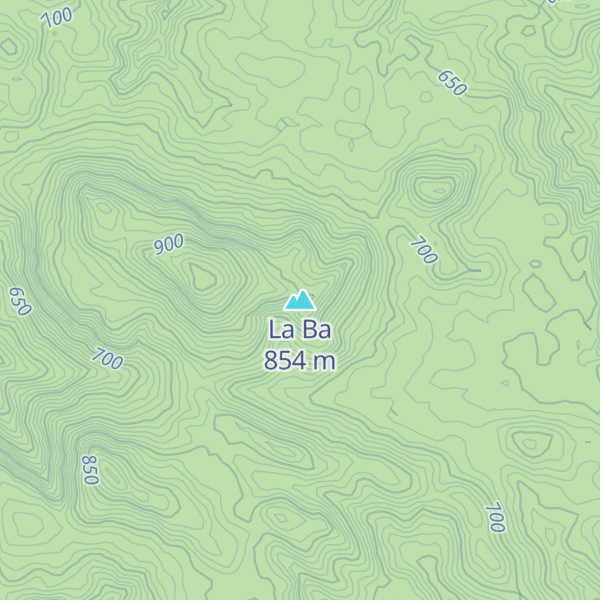 Map of La Ba