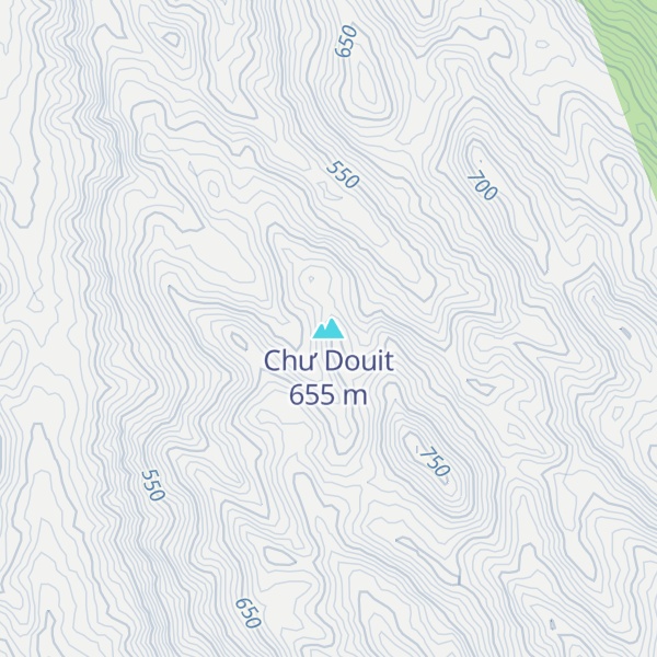 Map of Chư Douit