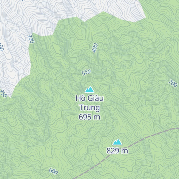 Map of Hò Giàu Trung
