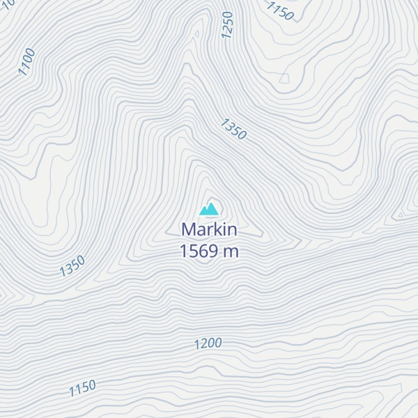 Map of Markin