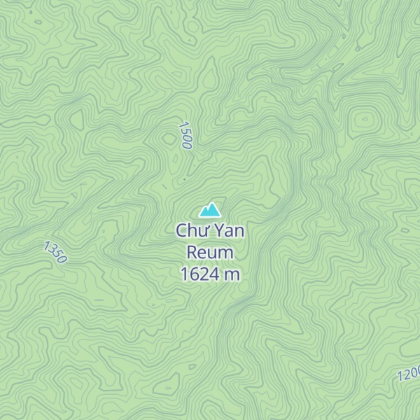 Map of Chư Yan Reum