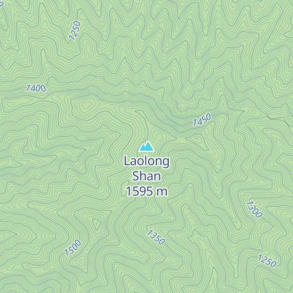 Map of Laolong Shan
