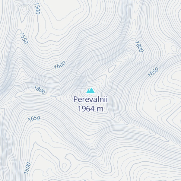 Map of Perevalnii