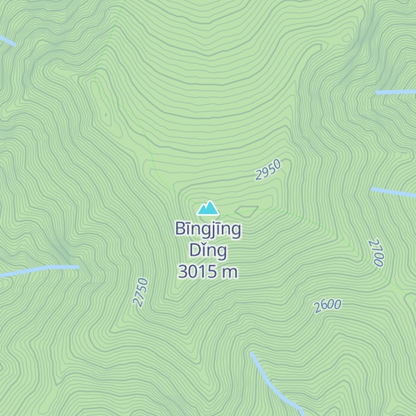Map of Bīngjīng Dǐng
