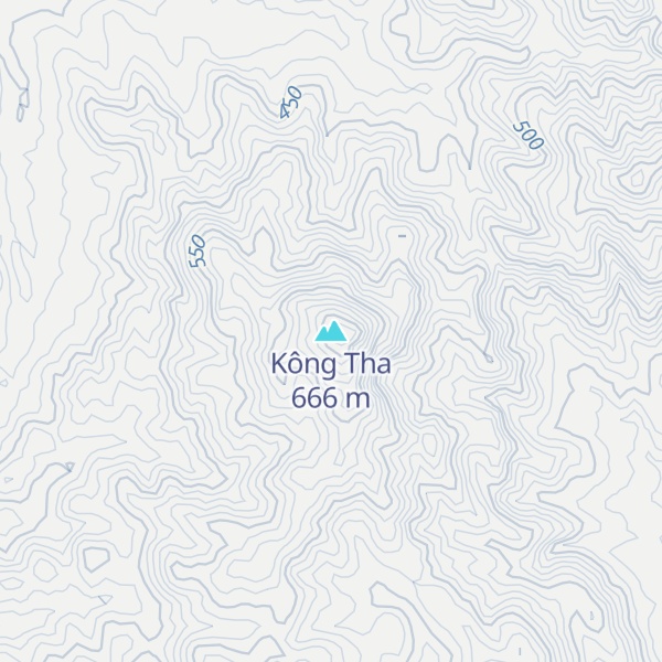 Map of Kông Tha