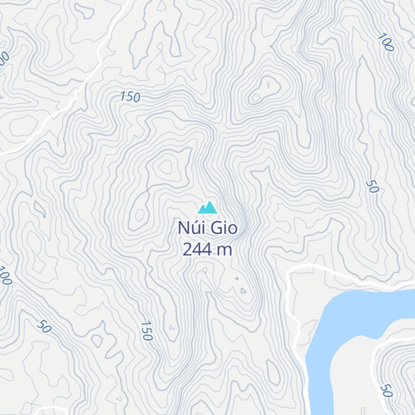 Map of Núi Gio