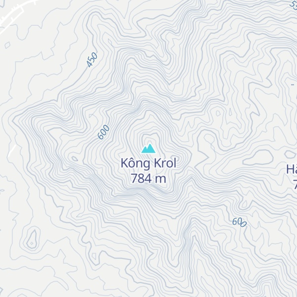 Map of Kông Krol