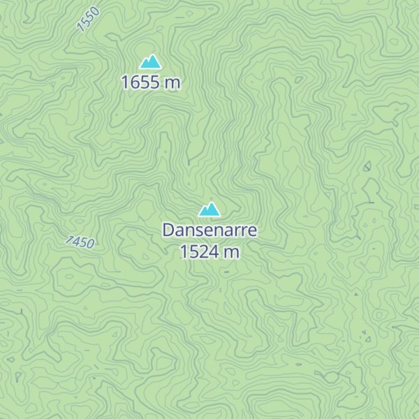 Map of Dansenarre