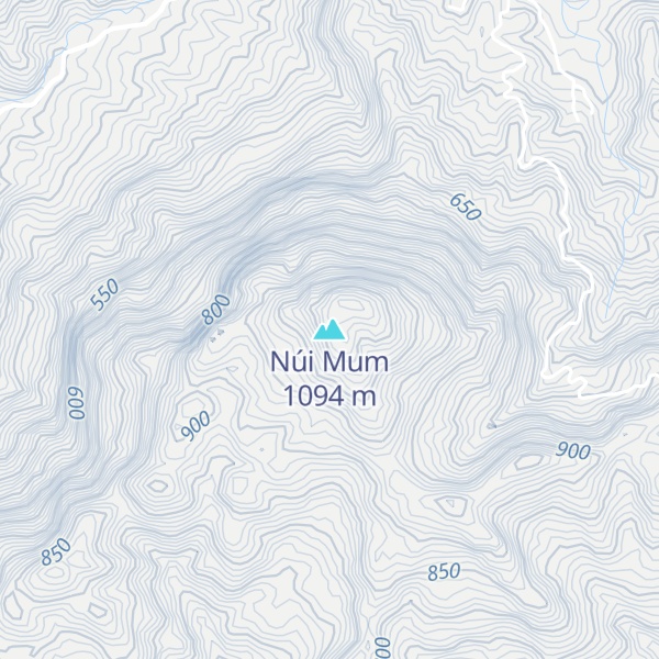 Map of Núi Mum