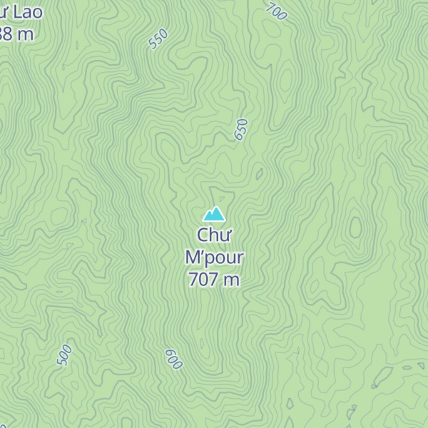 Map of Chư M’pour