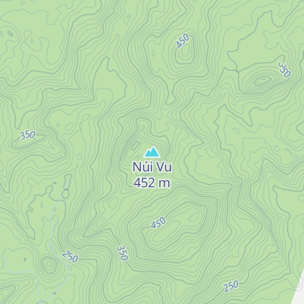 Map of Núi Vu