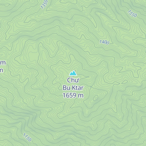 Map of Chư Bu Ktar