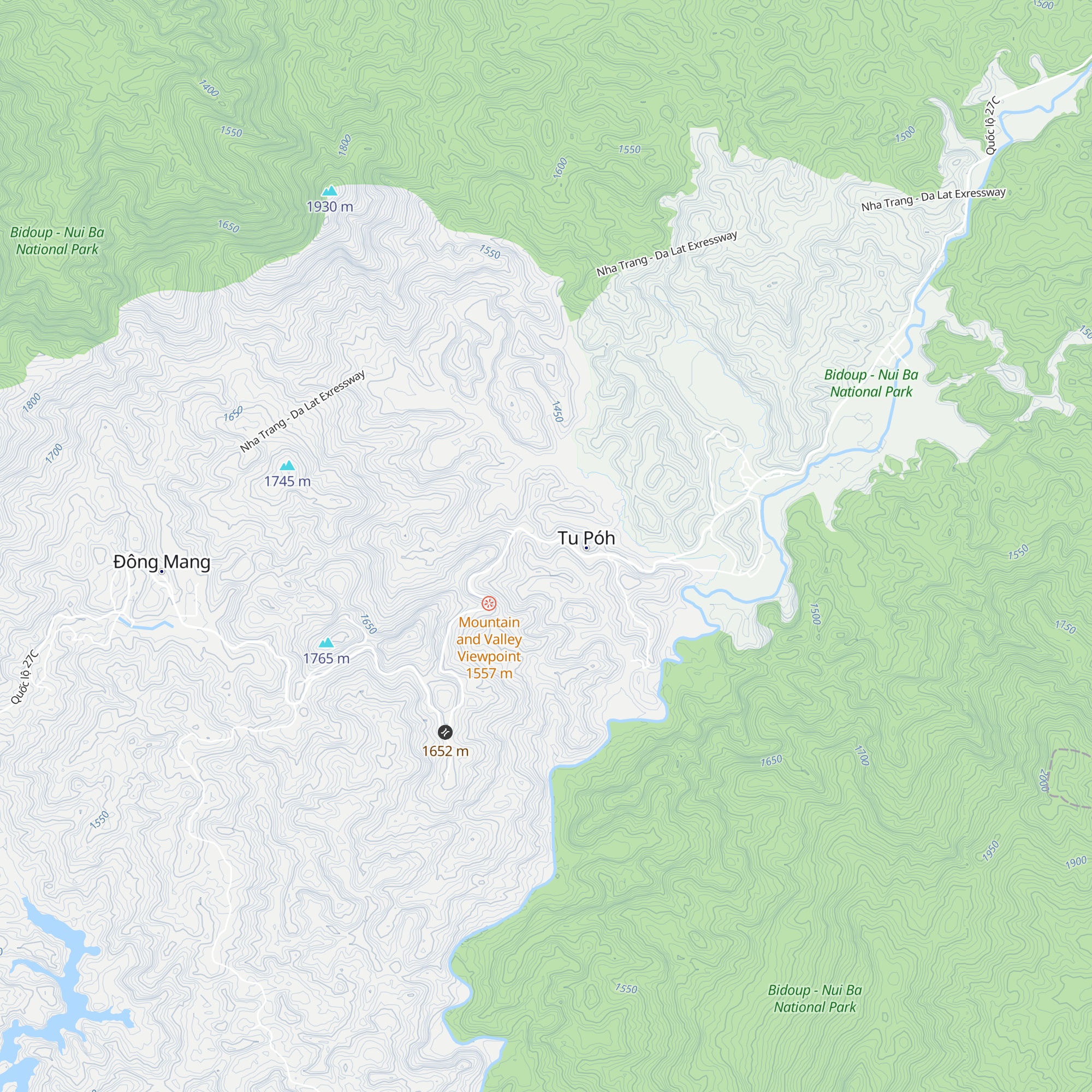 Chappi Moutains map