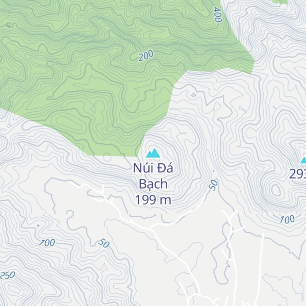 Map of Núi Đá Bạch