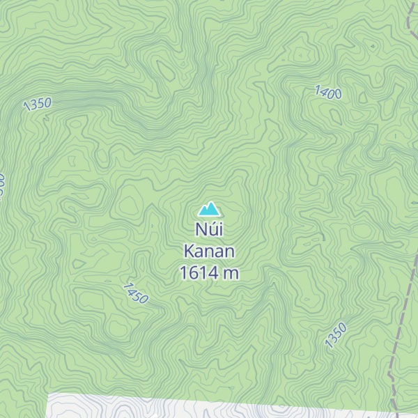 Map of Núi Kanan